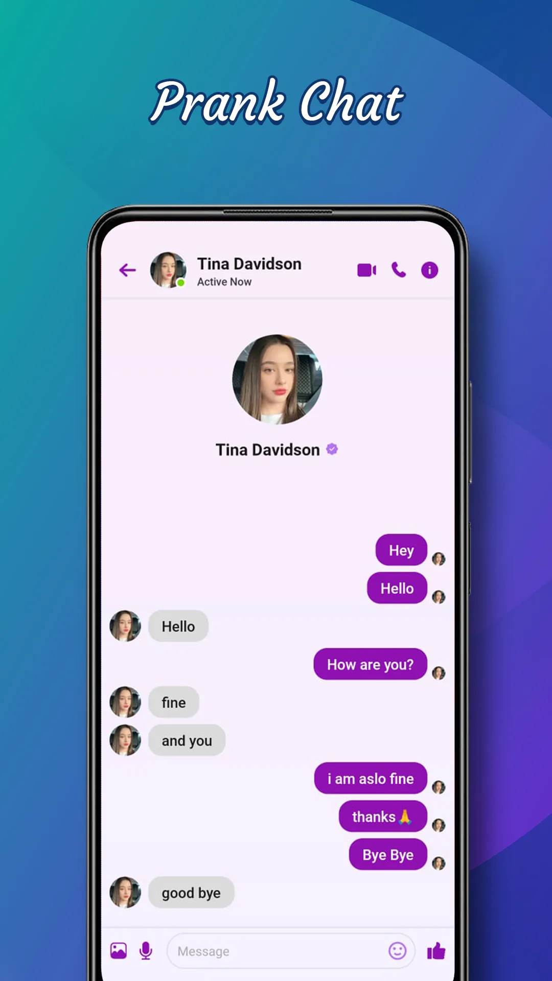 Fake Video Call – Prank Chat | Indus Appstore | Screenshot