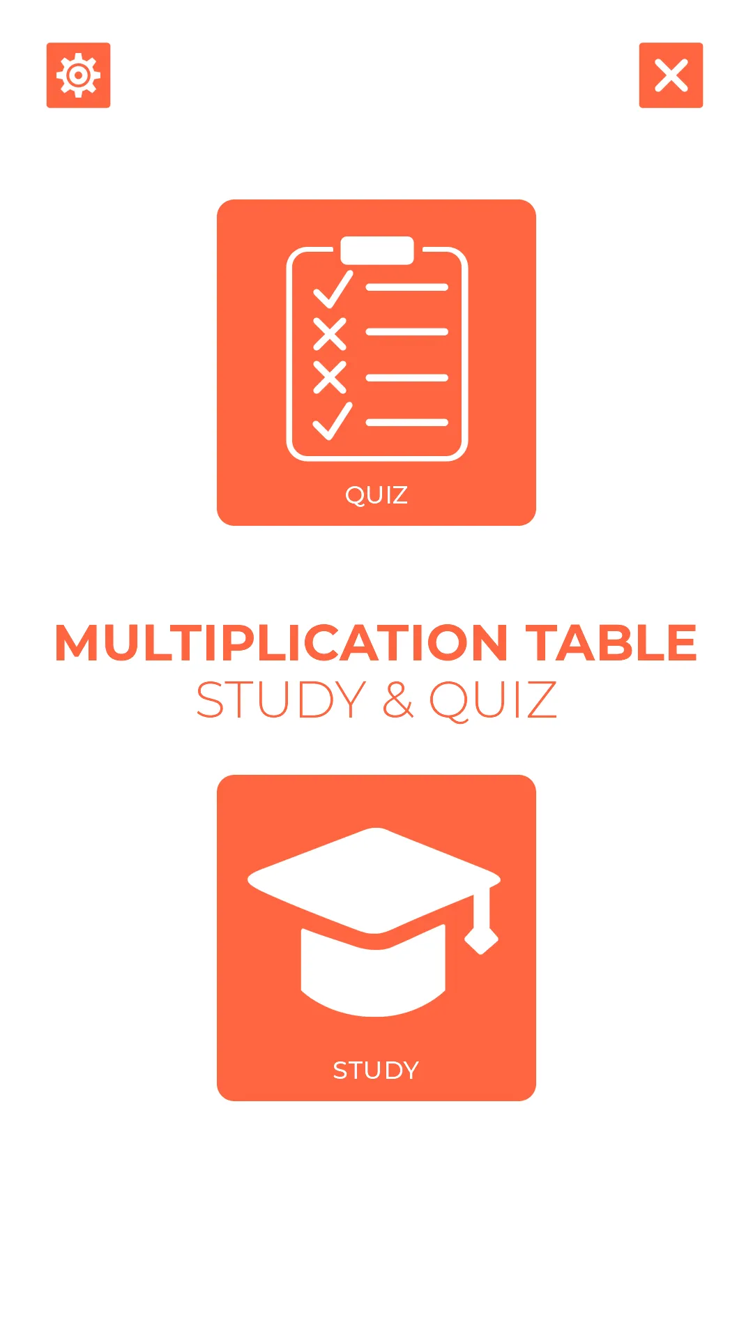 Multiplication table | Indus Appstore | Screenshot