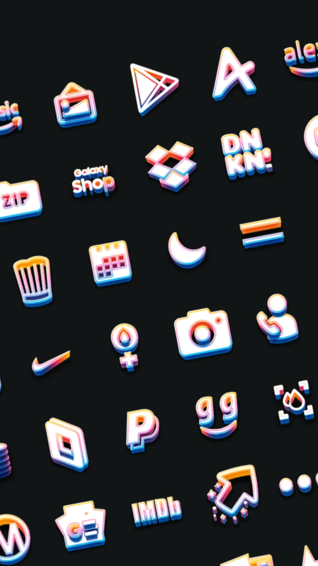 Chromatic HD Icon Pack | Indus Appstore | Screenshot