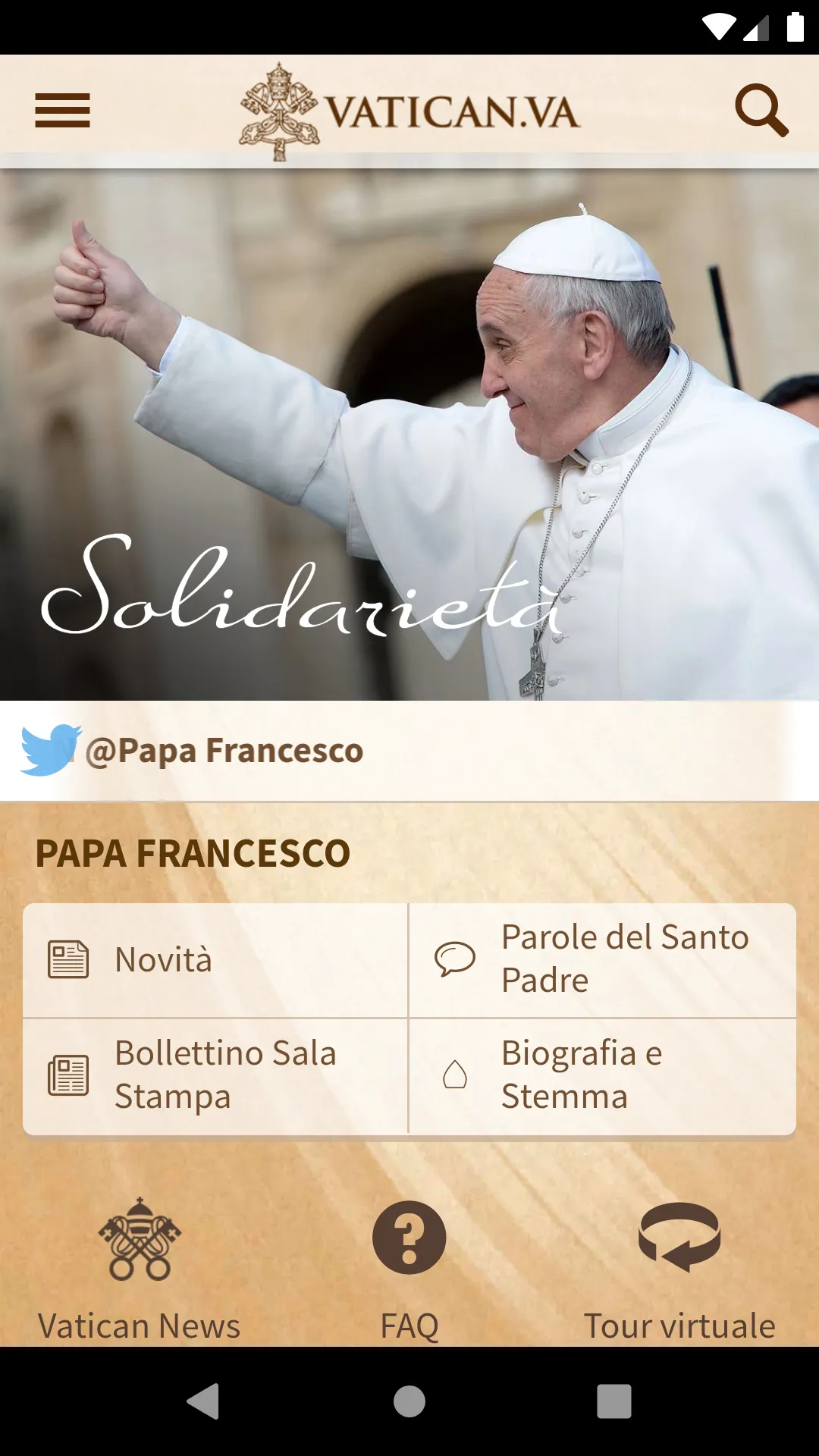 Vatican.va | Indus Appstore | Screenshot