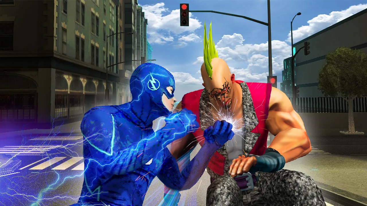 City Fighting speed hero game | Indus Appstore | Screenshot