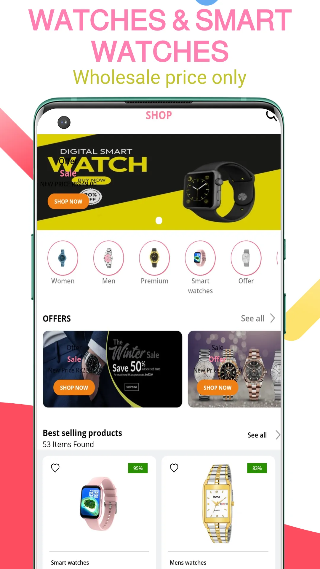 Watch Online Shopping App | Indus Appstore | Screenshot