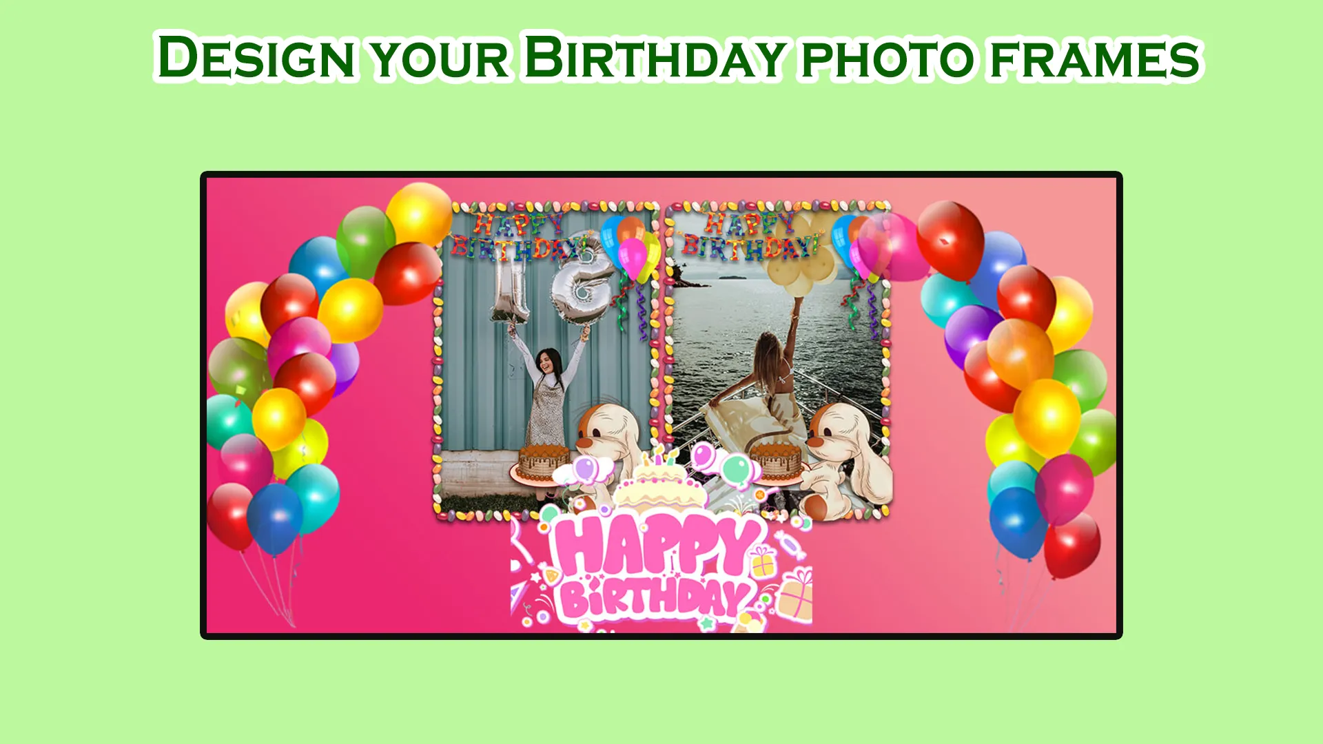 Birthday Photo Frames | Indus Appstore | Screenshot