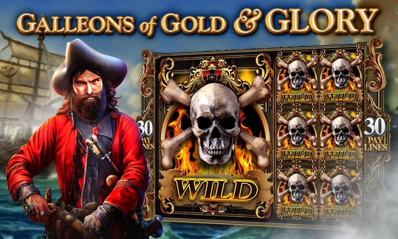 Pirates of the Dark Seas Slots | Indus Appstore | Screenshot