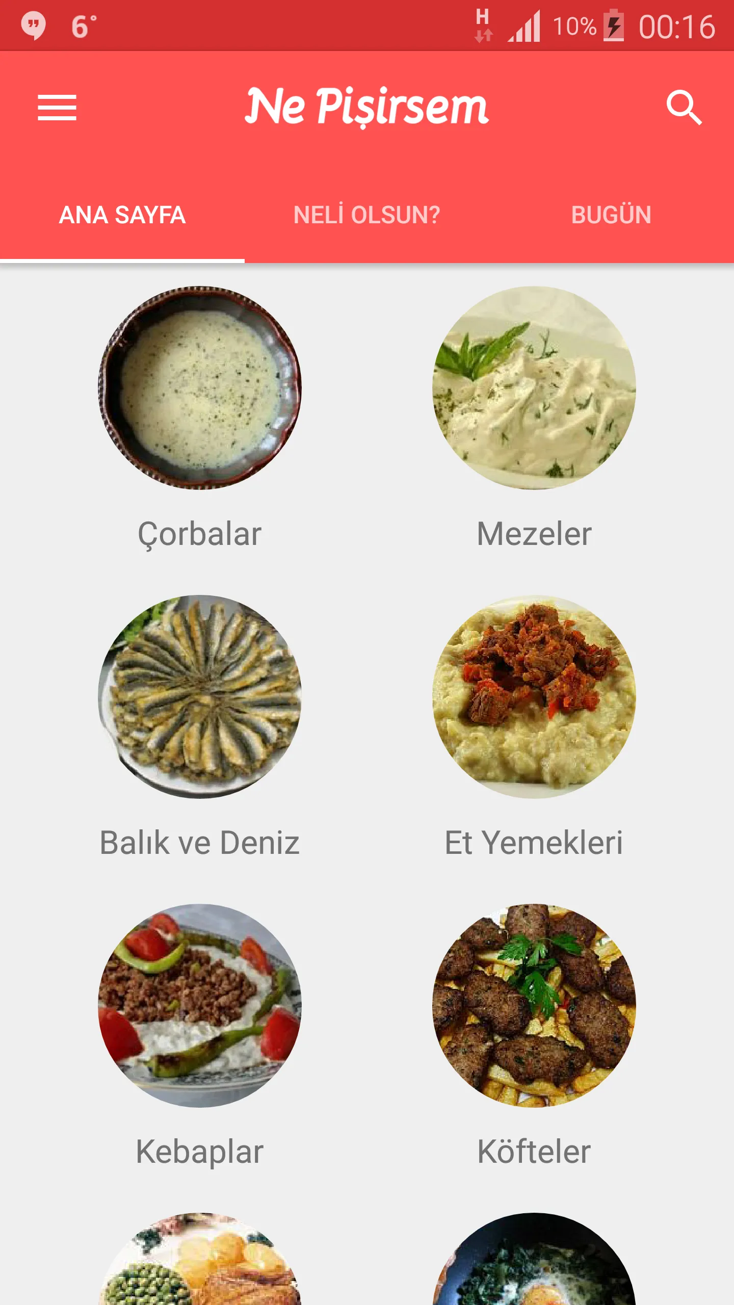 Ne Pişirsem? Yemek Tarifleri | Indus Appstore | Screenshot