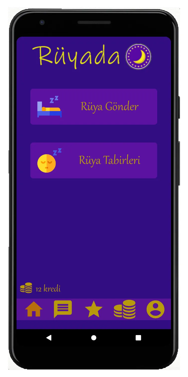 Rüyada - Kişiye özel rüya yoru | Indus Appstore | Screenshot