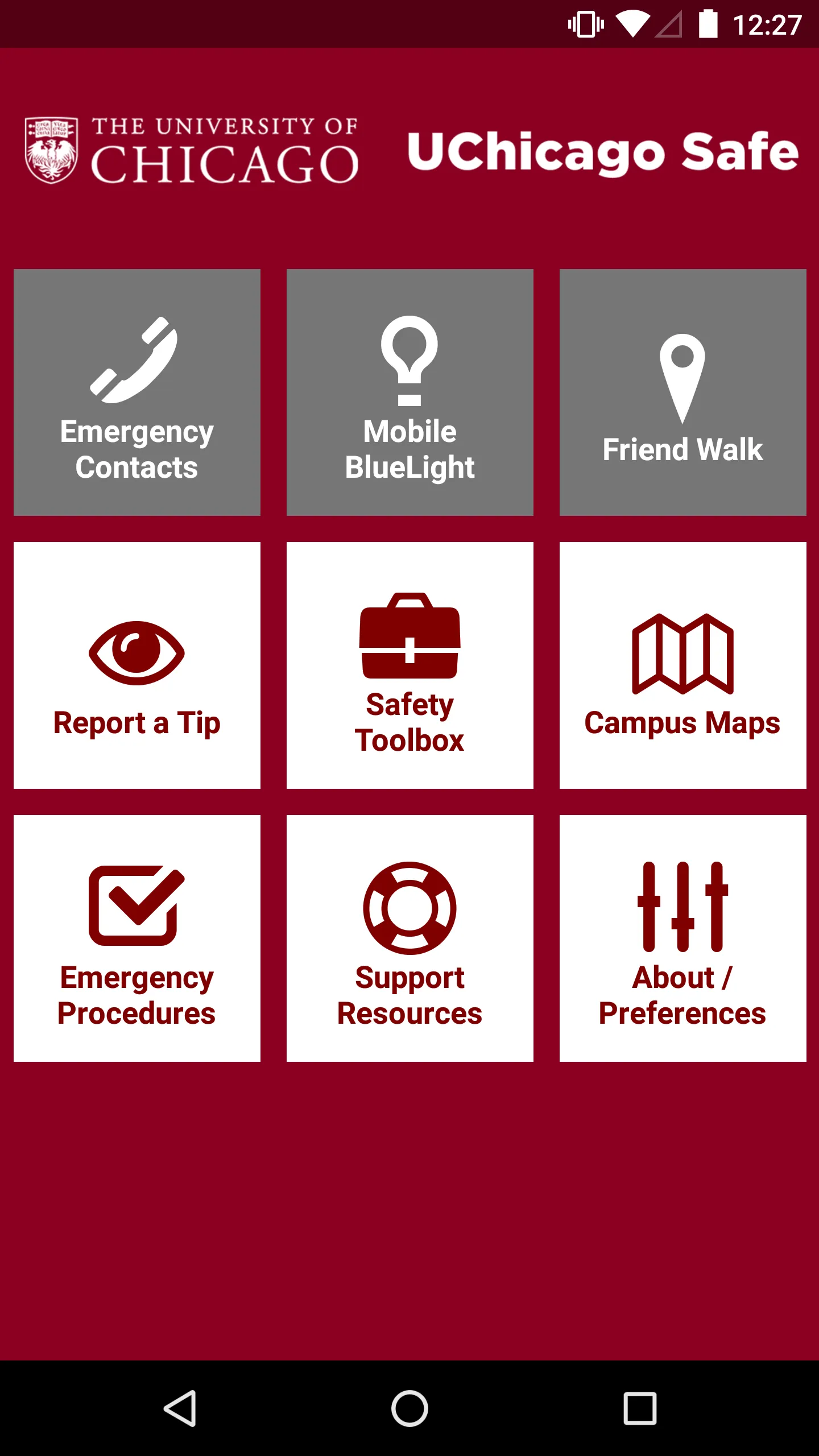 UChicago Safe | Indus Appstore | Screenshot