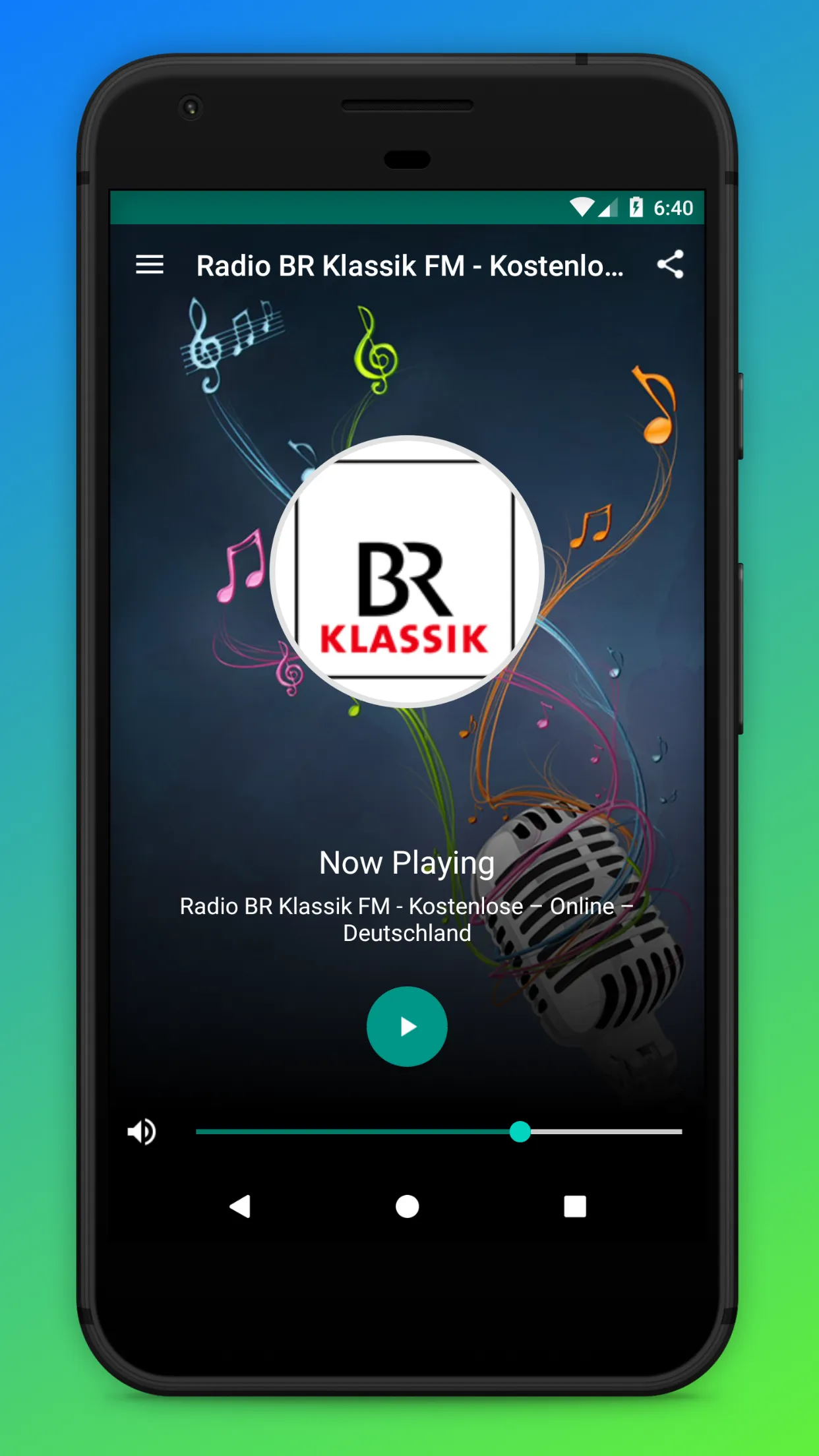 BR Klassik Radio App DE Online | Indus Appstore | Screenshot