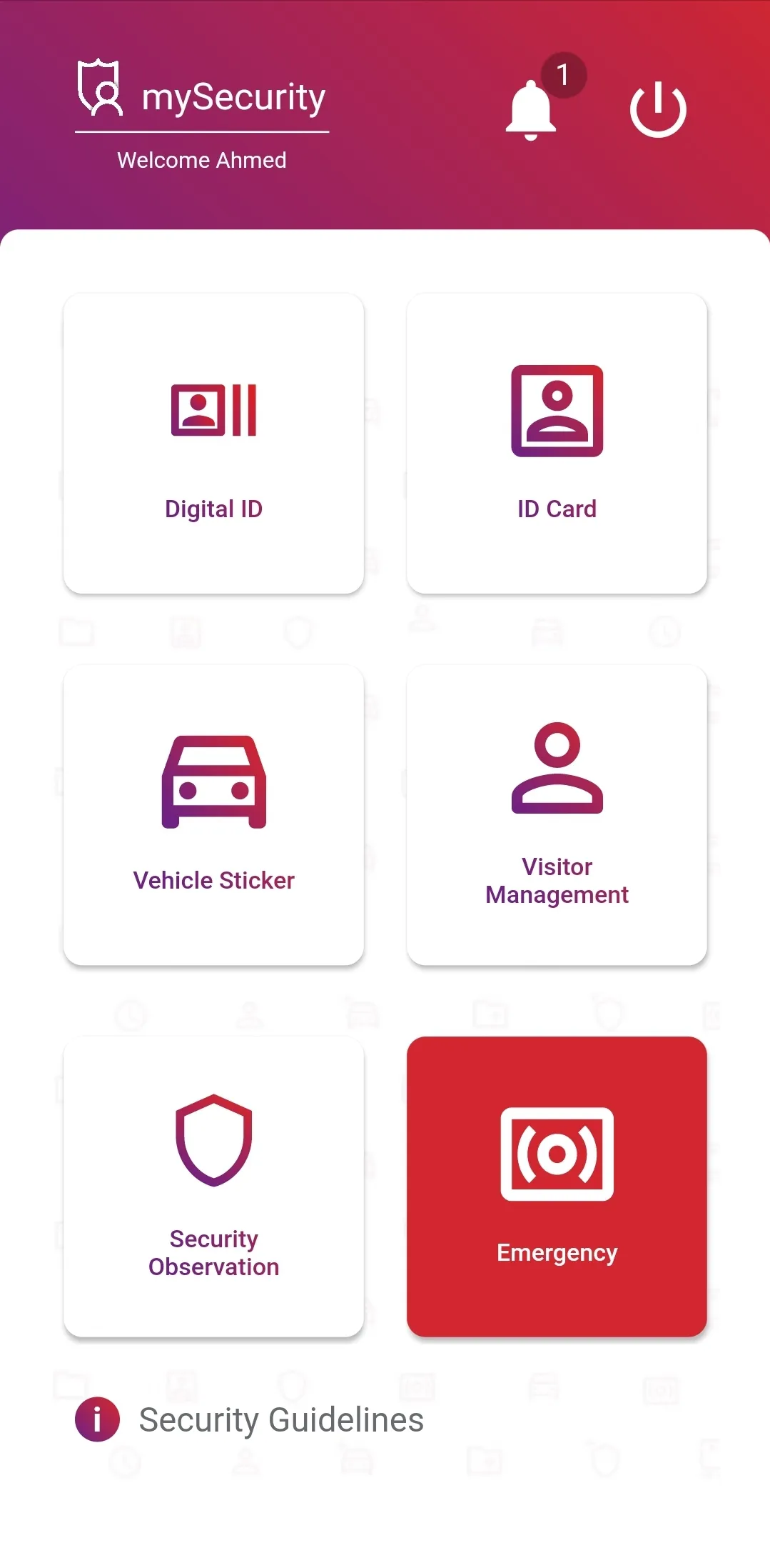 mySecurity SA | Indus Appstore | Screenshot