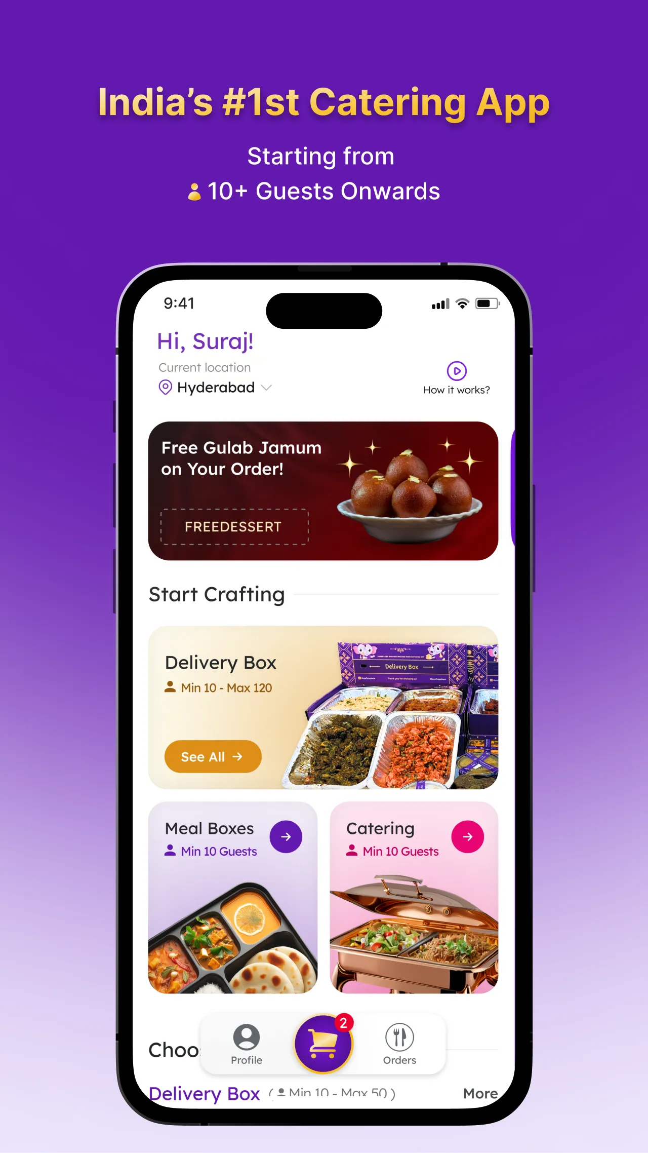Craft My Plate: Food Catering | Indus Appstore | Screenshot
