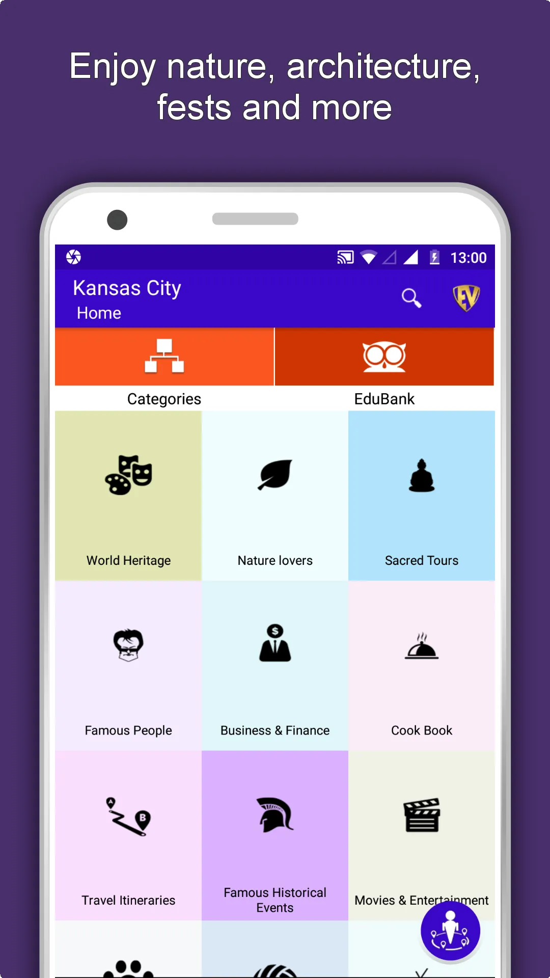 Kansas City Travel & Explore,  | Indus Appstore | Screenshot