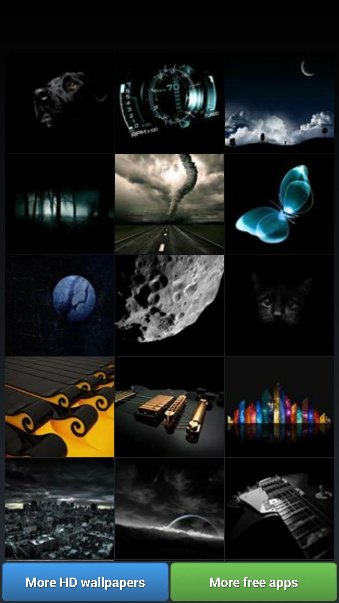 Black Theme HD Wallpapers | Indus Appstore | Screenshot