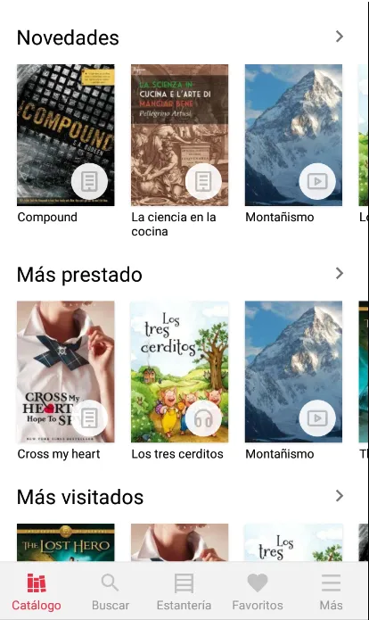 Biblioclick Lo Barnechea | Indus Appstore | Screenshot