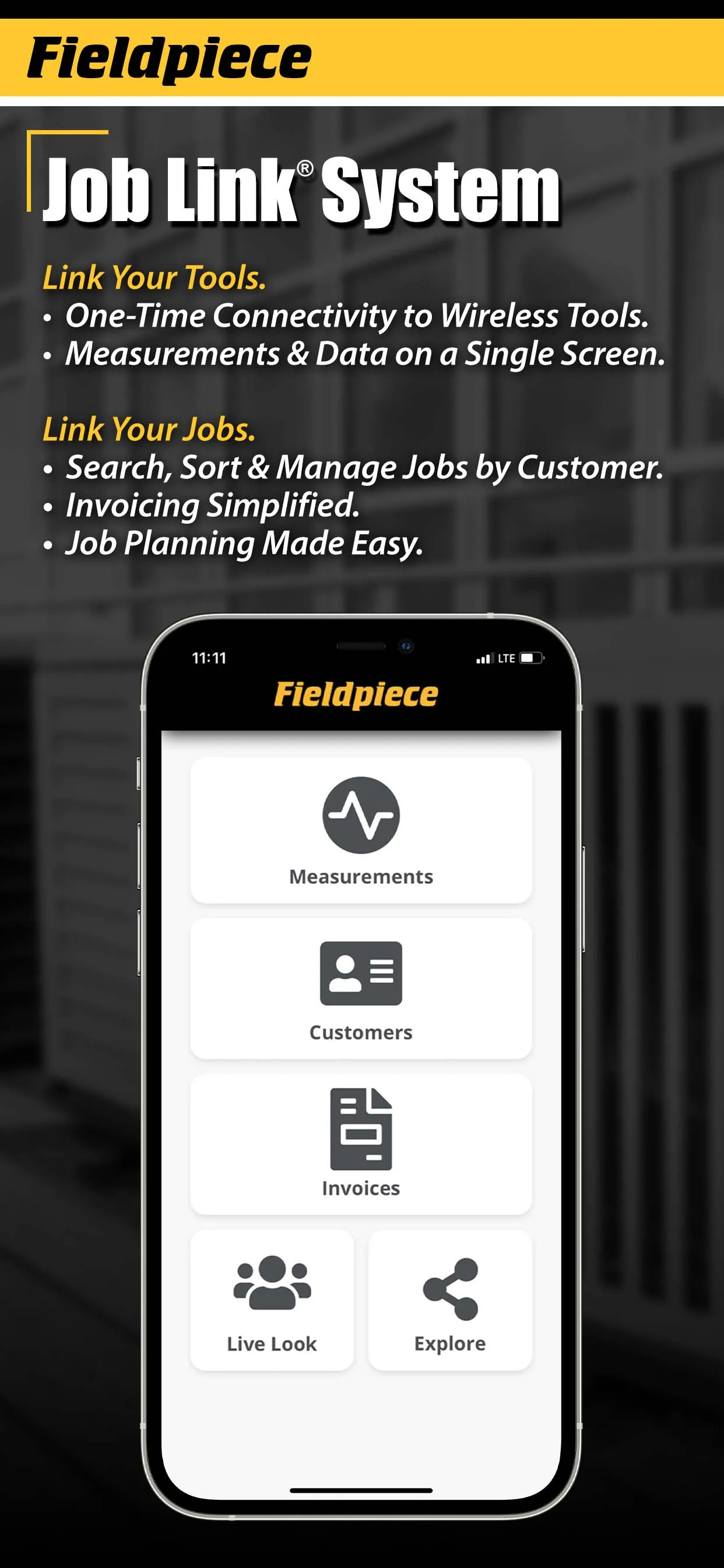 Fieldpiece Job Link | Indus Appstore | Screenshot