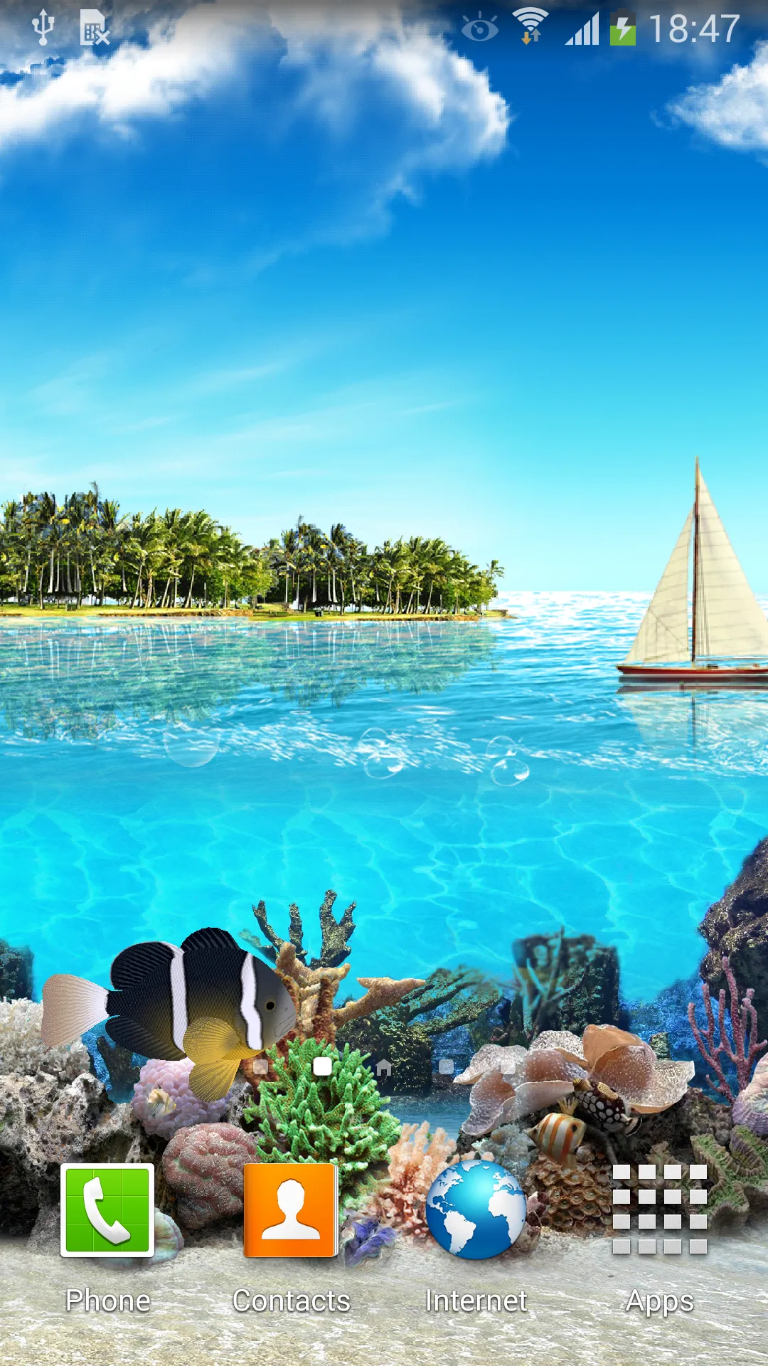 Tropical Ocean Wallpaper Lite | Indus Appstore | Screenshot