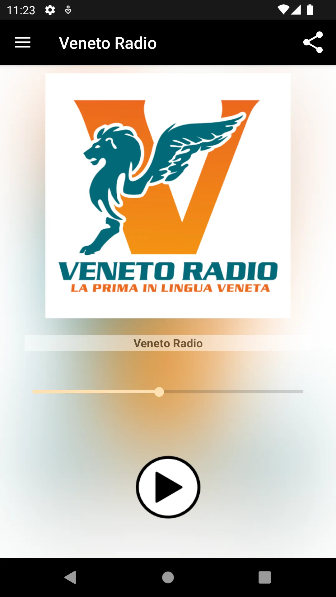 Veneto Radio | Indus Appstore | Screenshot