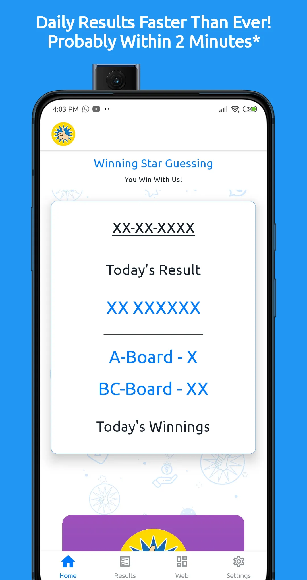 Winning Star Guessing | Indus Appstore | Screenshot