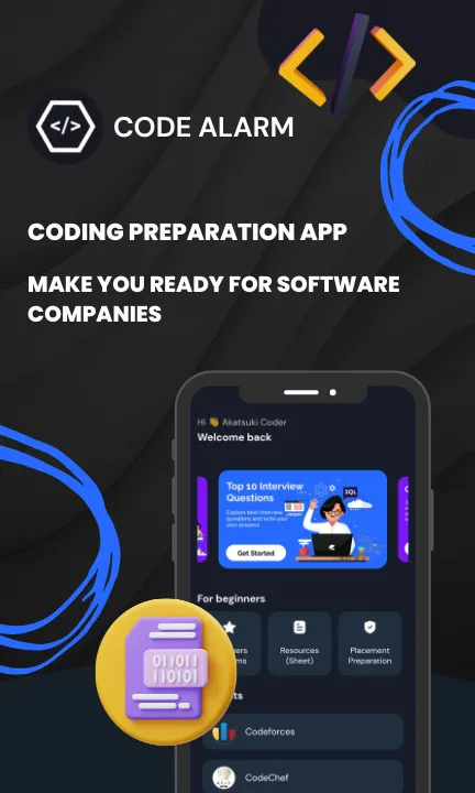 Code Alarm - Coding Interview | Indus Appstore | Screenshot