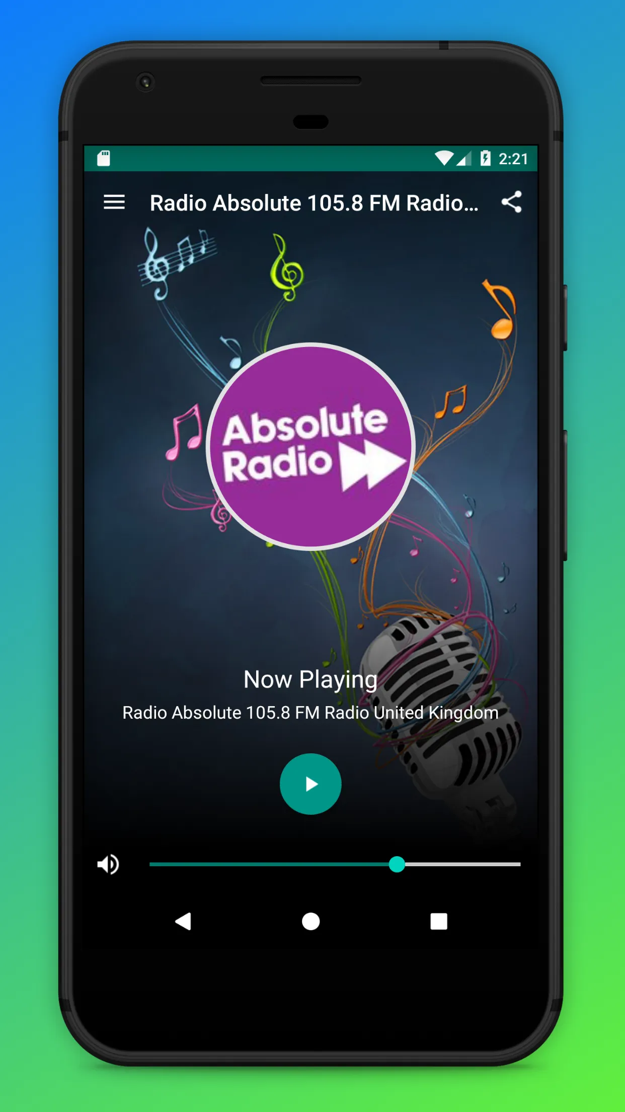 Absolute Radio UK Online App | Indus Appstore | Screenshot