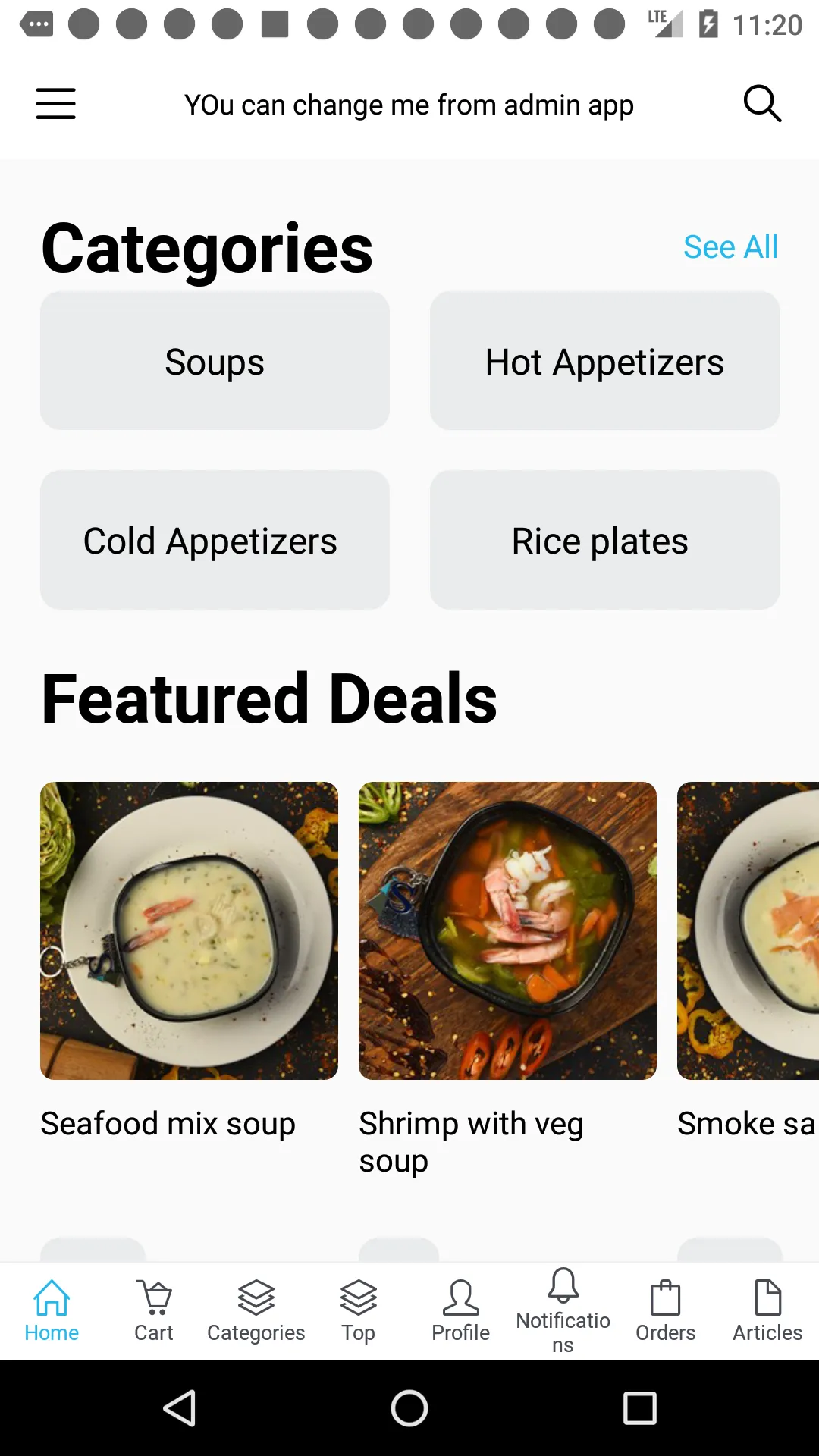 Sara Sea Food | Indus Appstore | Screenshot