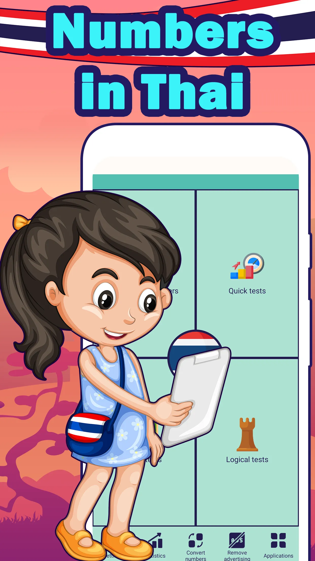 Numbers in Thai language | Indus Appstore | Screenshot