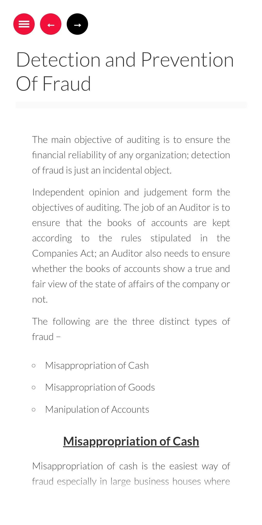 Learn Auditing | Indus Appstore | Screenshot