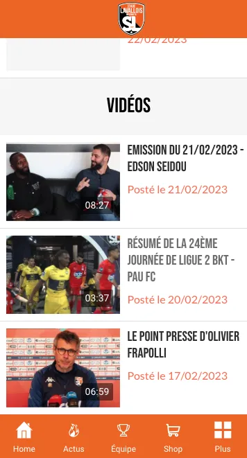 Stade Lavallois MFC | Indus Appstore | Screenshot