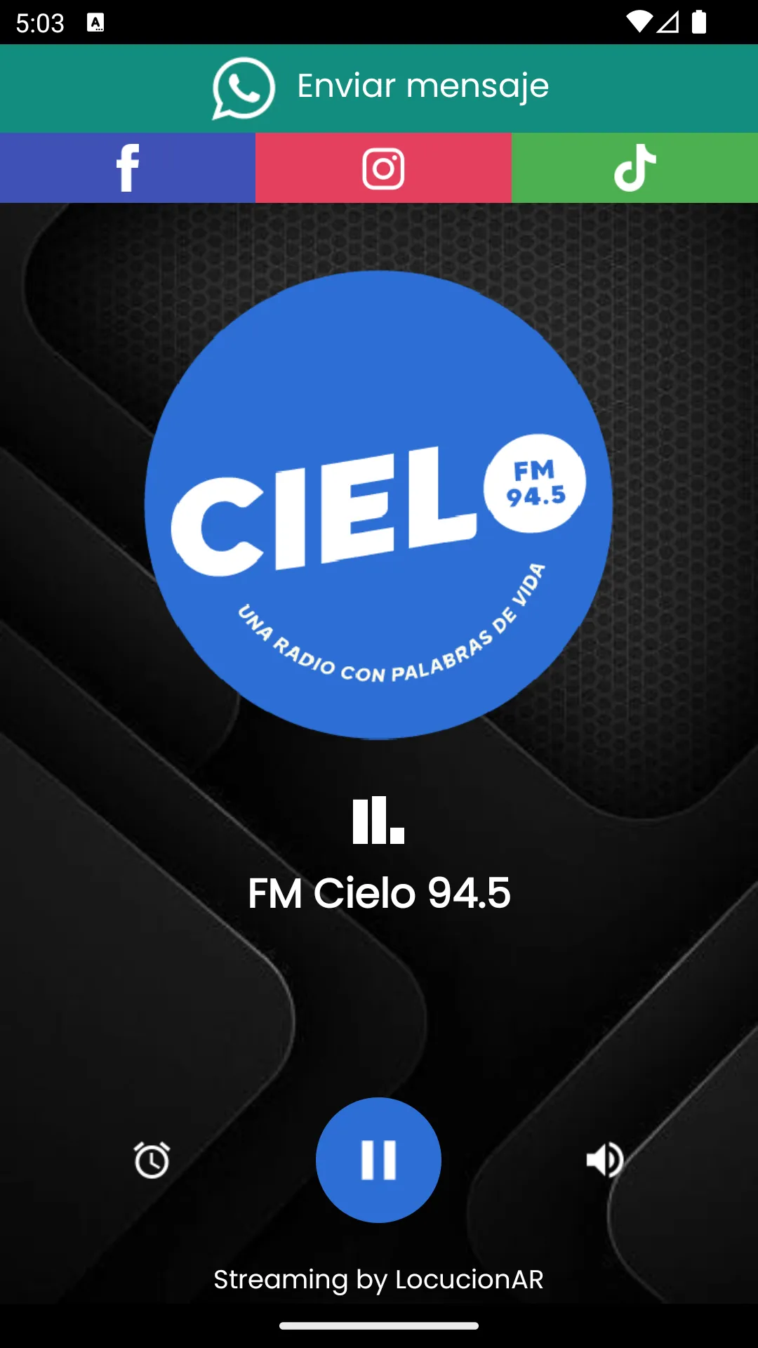 FM Cielo 94.5 | Indus Appstore | Screenshot