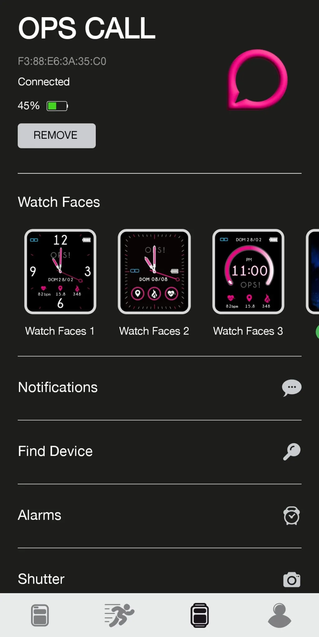 OPS SMARTWATCH | Indus Appstore | Screenshot