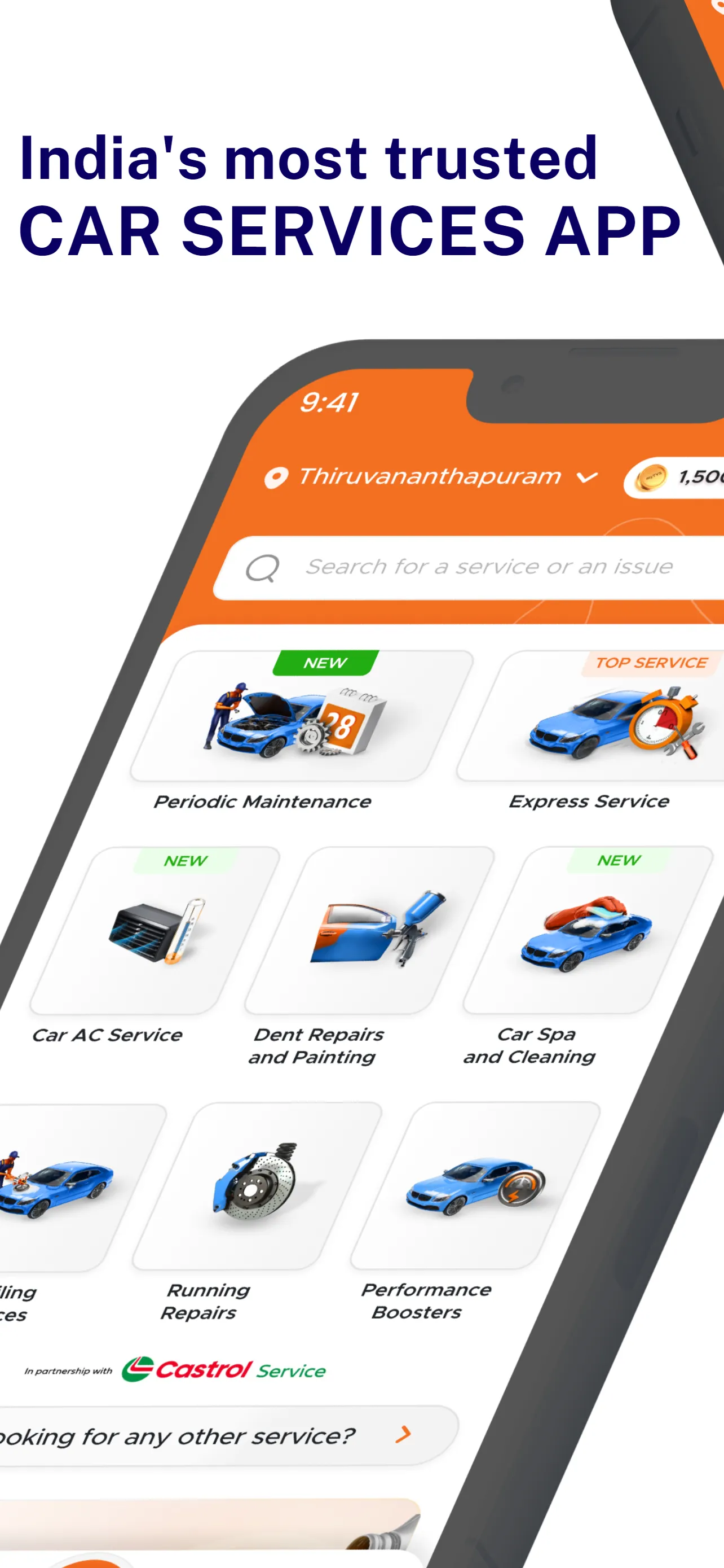 myTVS Car Services & More | Indus Appstore | Screenshot
