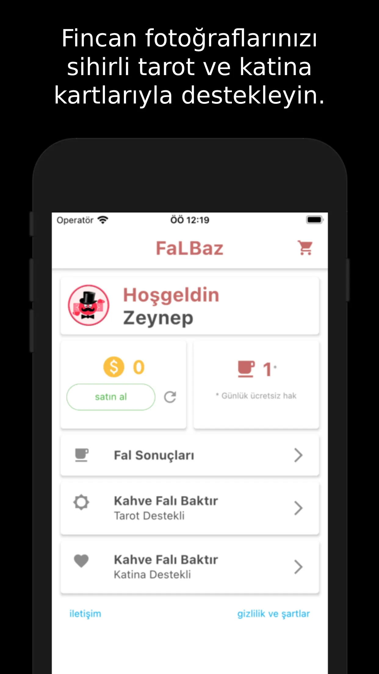 Falbaz ile Kahve Falı | Indus Appstore | Screenshot