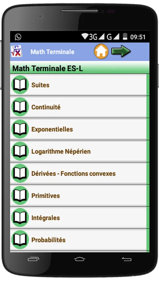 Math Terminale | Indus Appstore | Screenshot