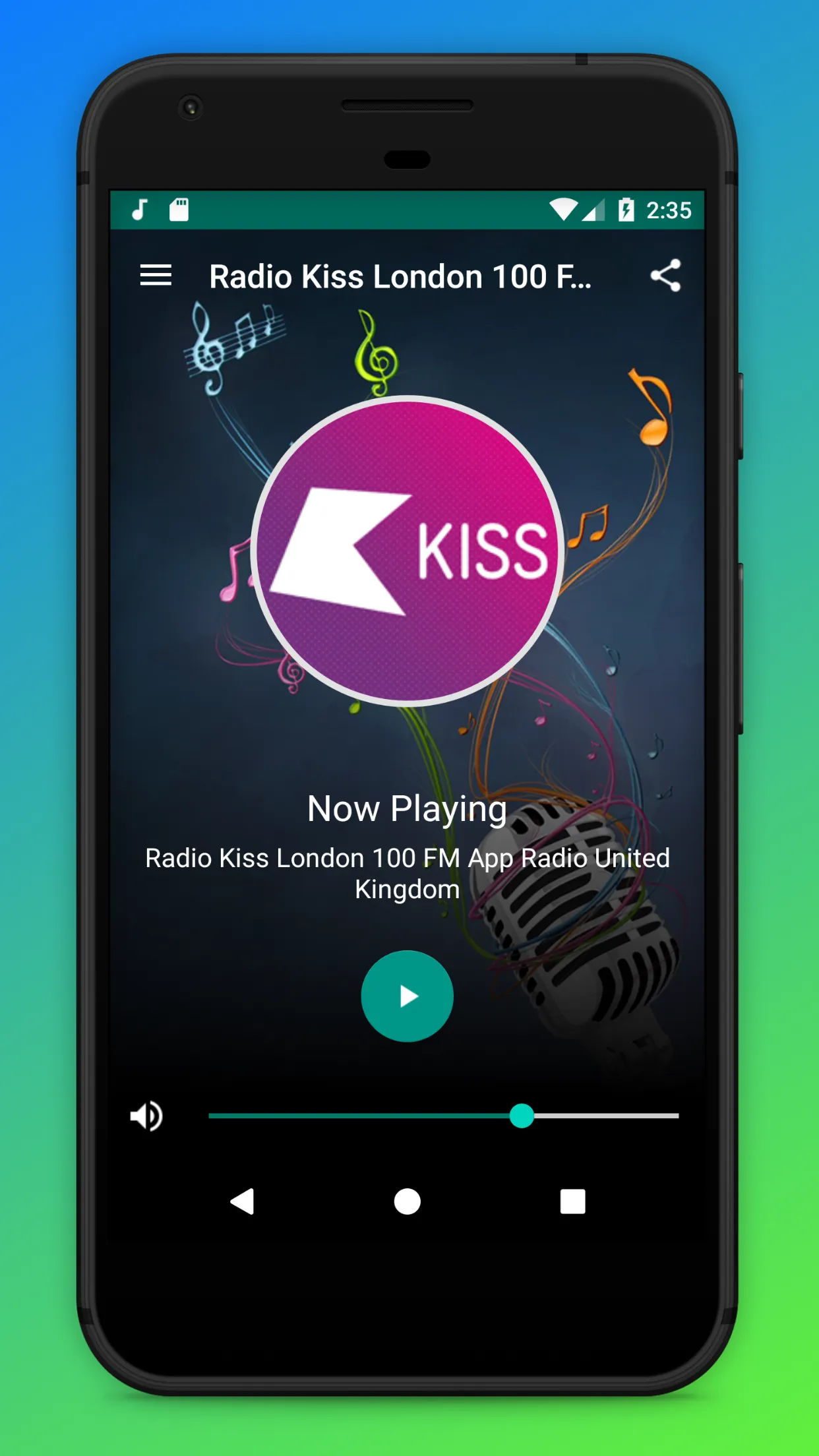 Kiss FM London Radio App UK | Indus Appstore | Screenshot