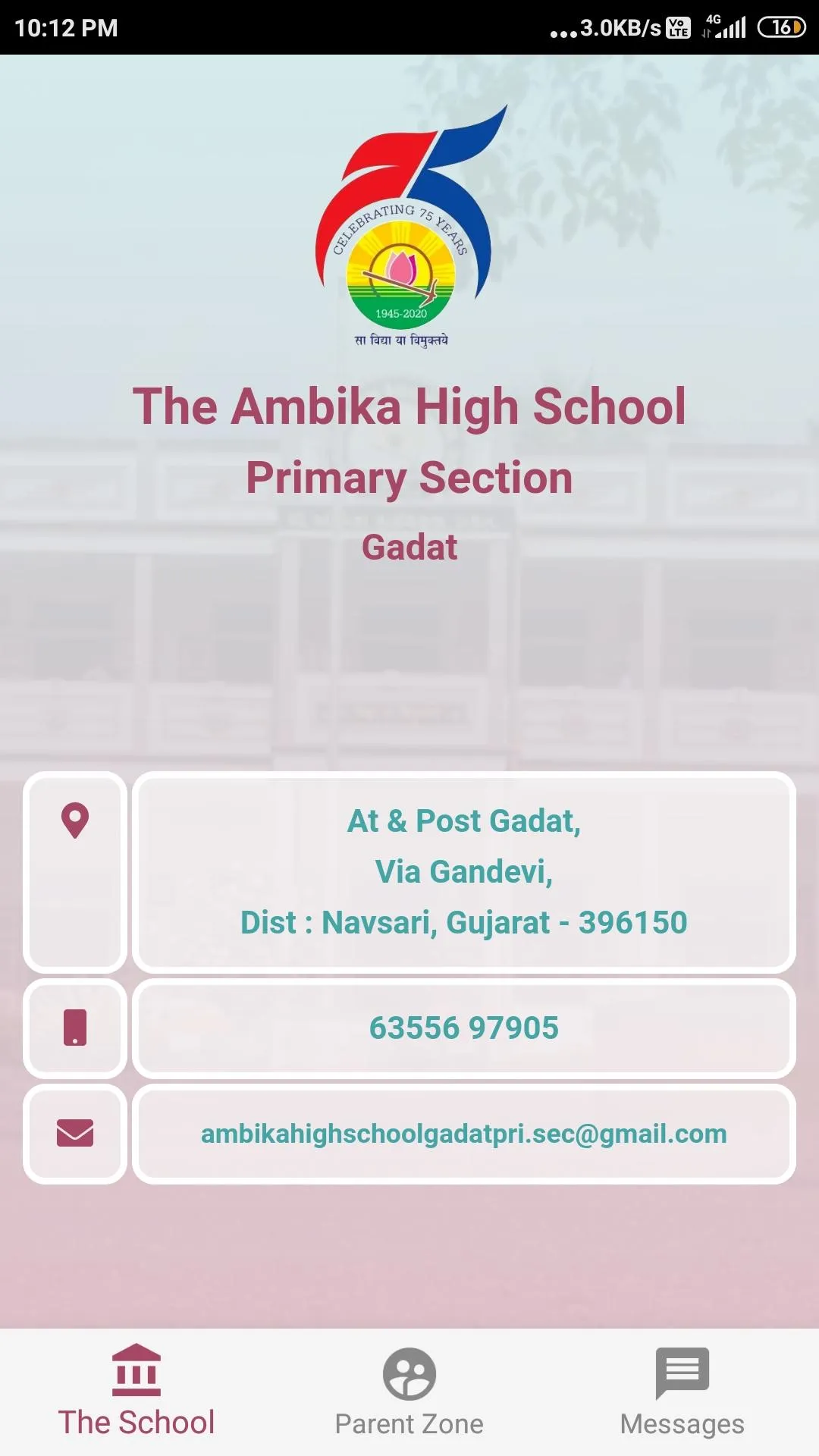 The Ambika Primary School | Indus Appstore | Screenshot