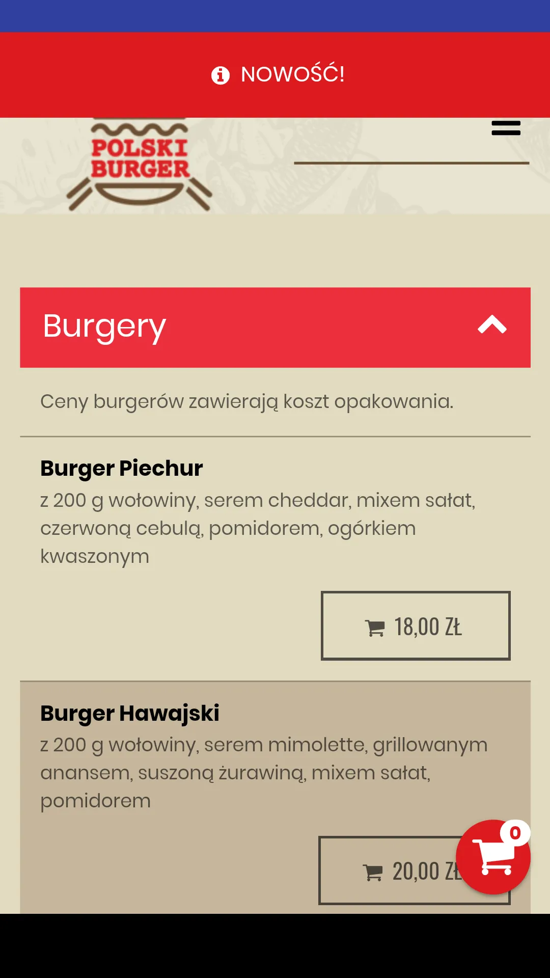 Polski Burger | Indus Appstore | Screenshot