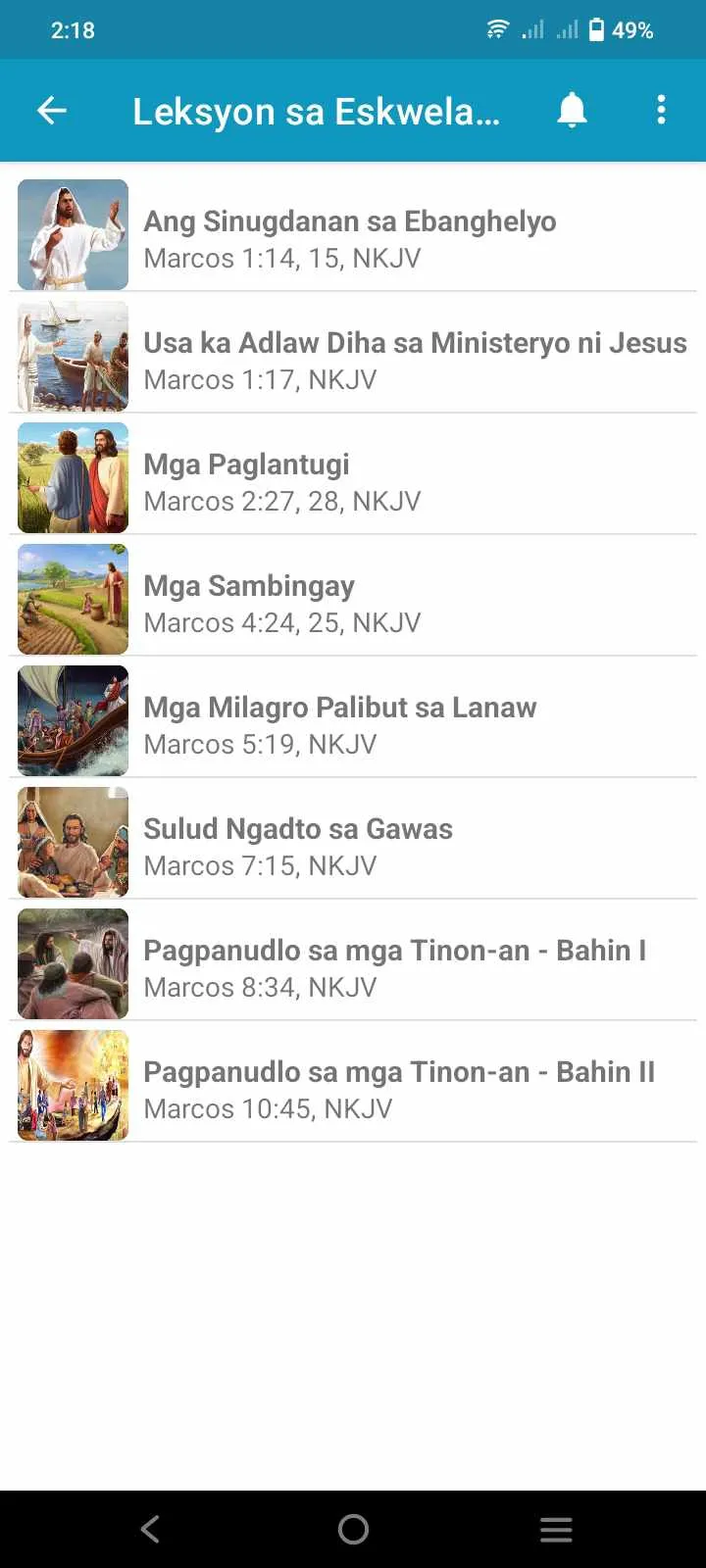 Cebuano: Sabbath School Lesson | Indus Appstore | Screenshot