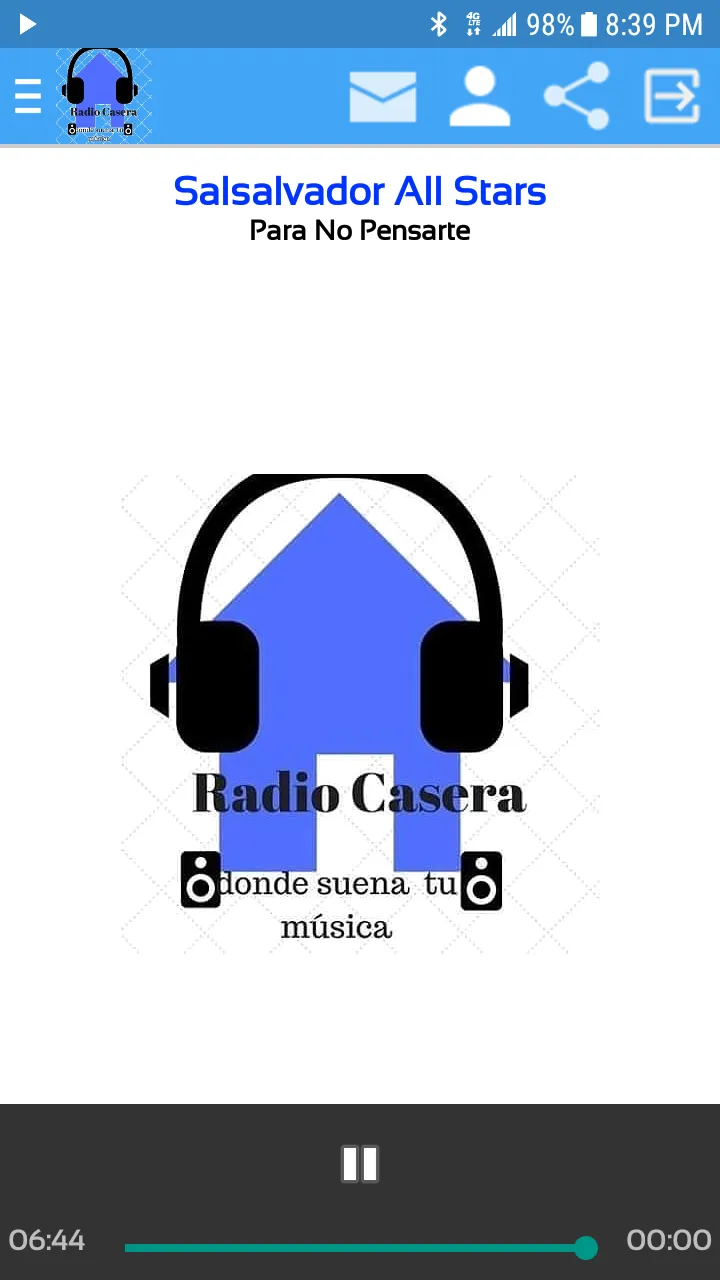 Radio Casera SV | Indus Appstore | Screenshot