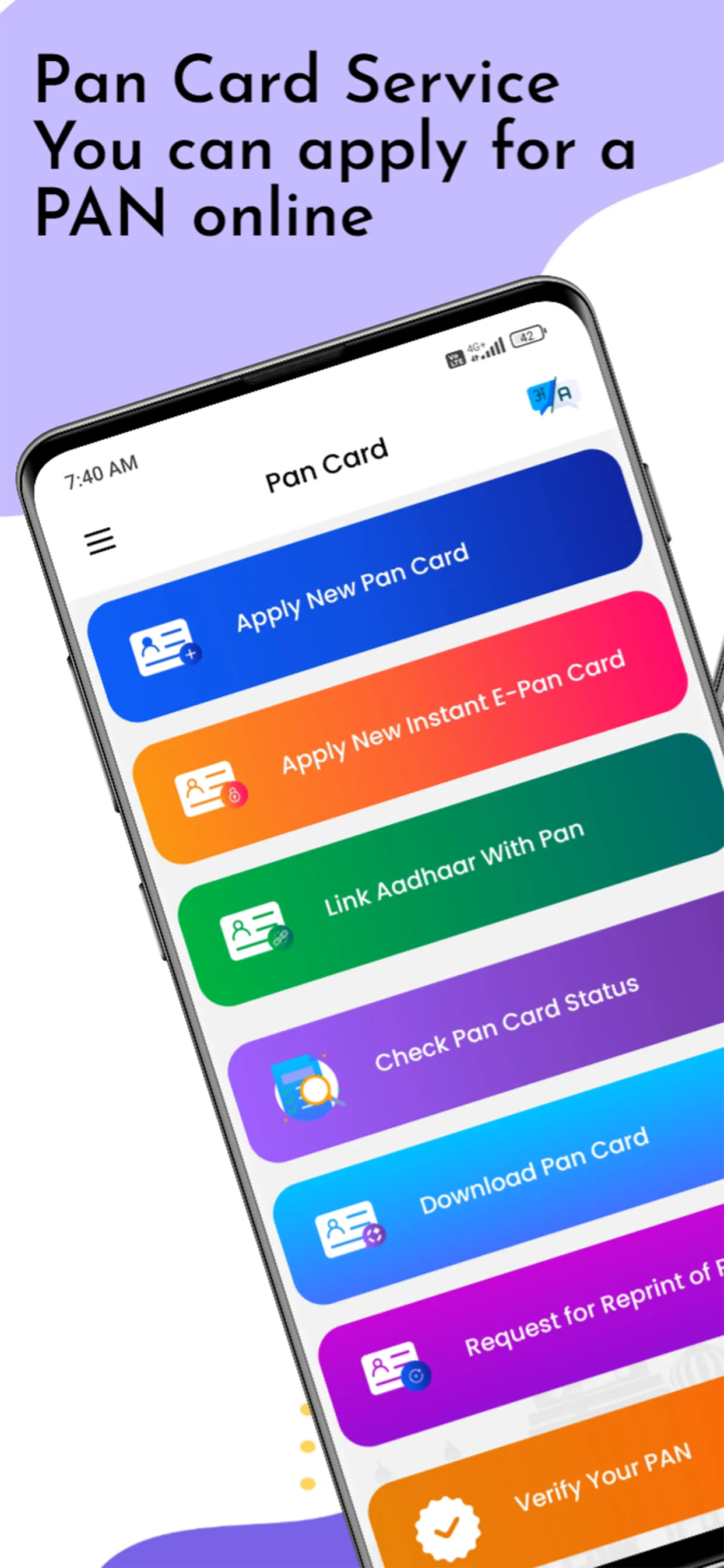 Pan Card Download App | Indus Appstore | Screenshot