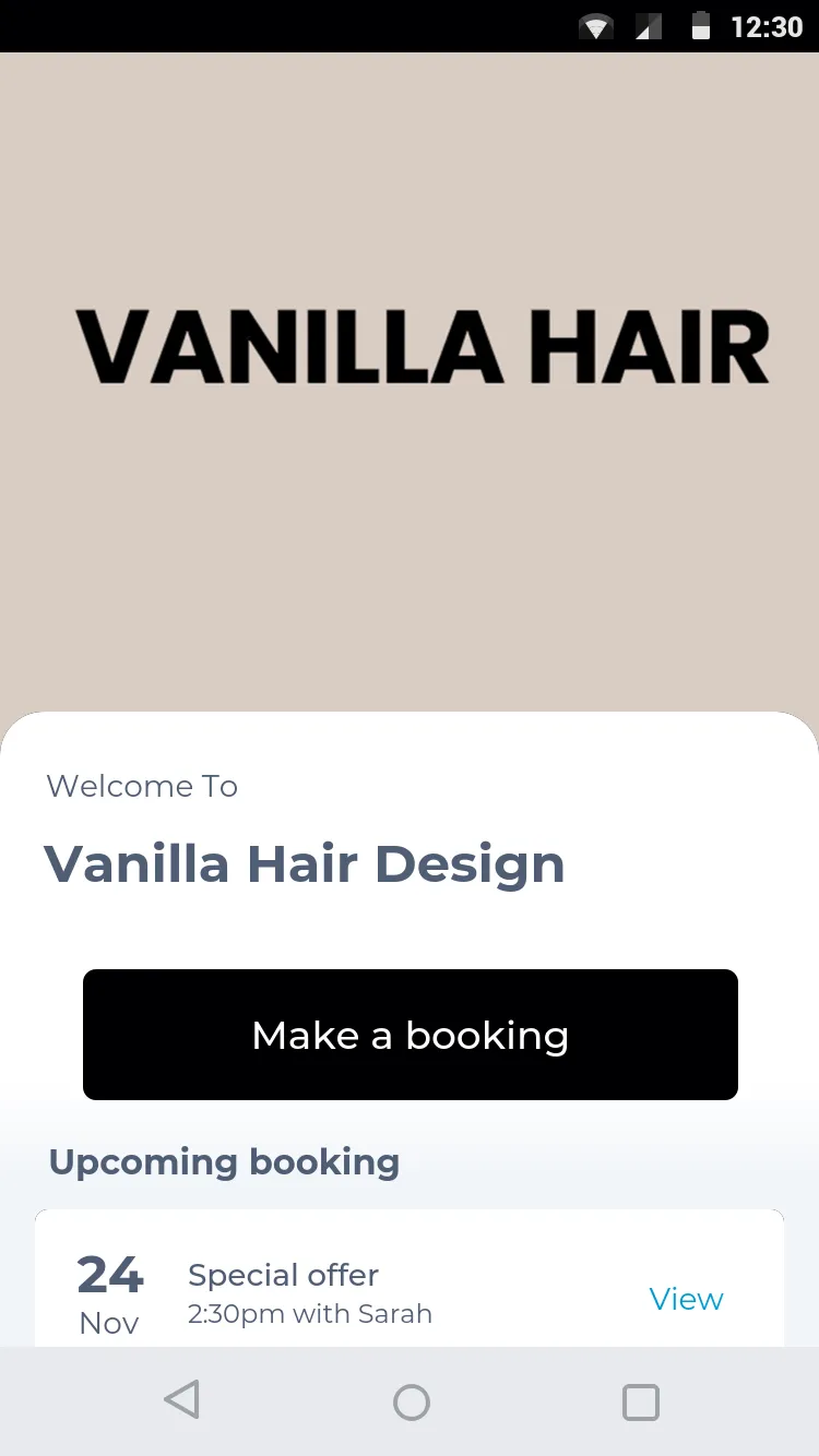 Vanilla Hair Design | Indus Appstore | Screenshot