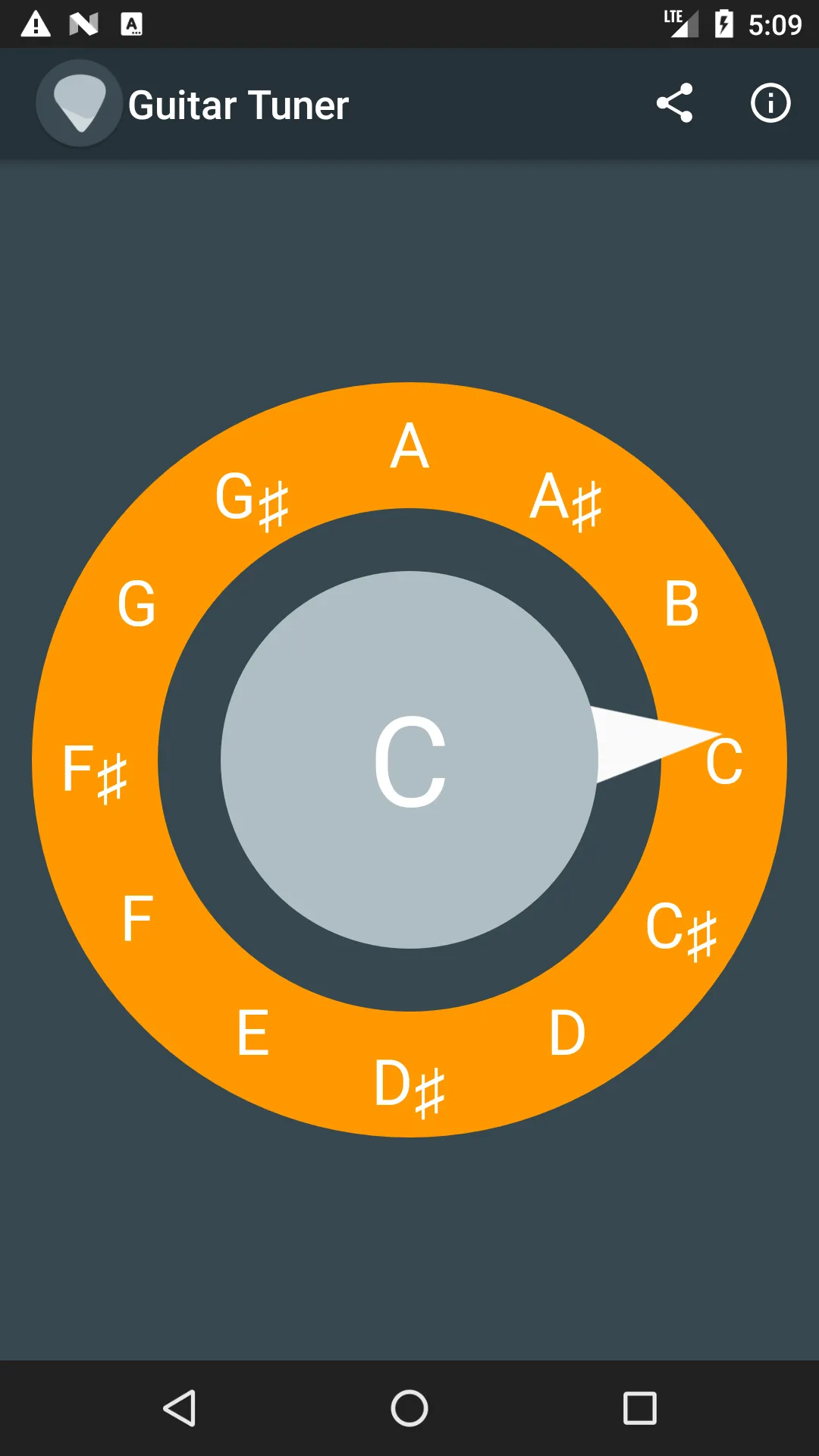 Guitar Tuner | Indus Appstore | Screenshot