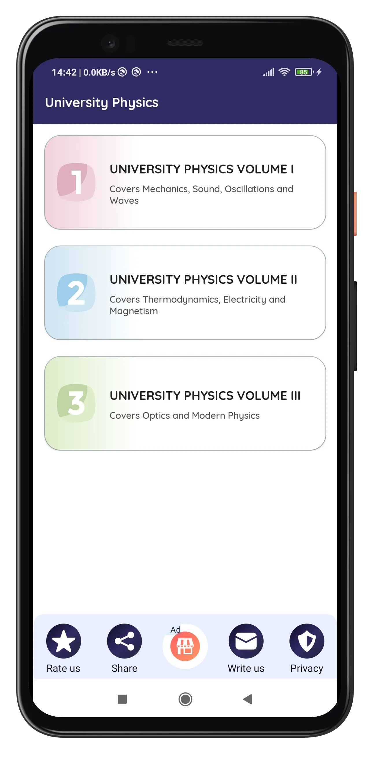 University Physics | Indus Appstore | Screenshot