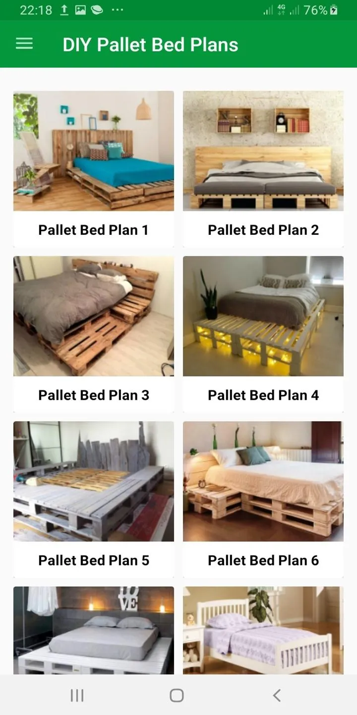 DIY Pallet Bed Plans Ideas | Indus Appstore | Screenshot