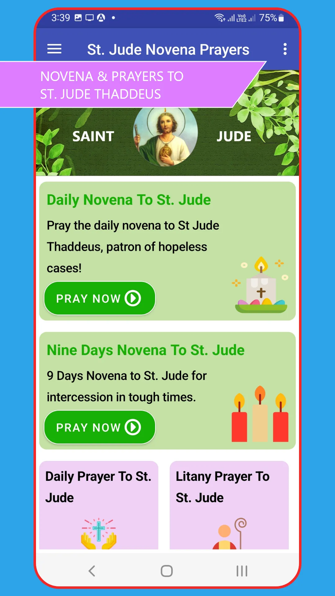 St Jude Novena Prayers | Indus Appstore | Screenshot