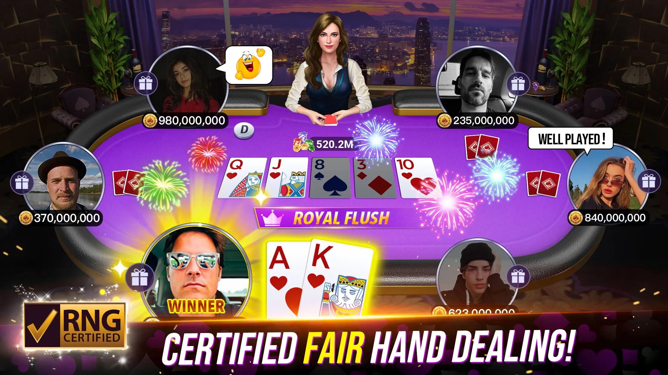 Poker Fever - Win your Fame | Indus Appstore | Screenshot