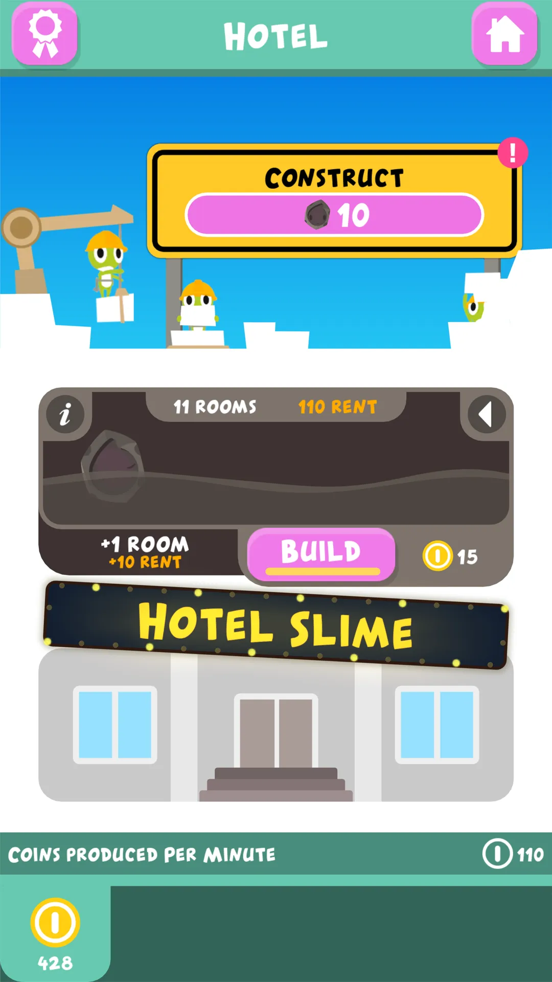 Hotel Slime - Clicker Game | Indus Appstore | Screenshot