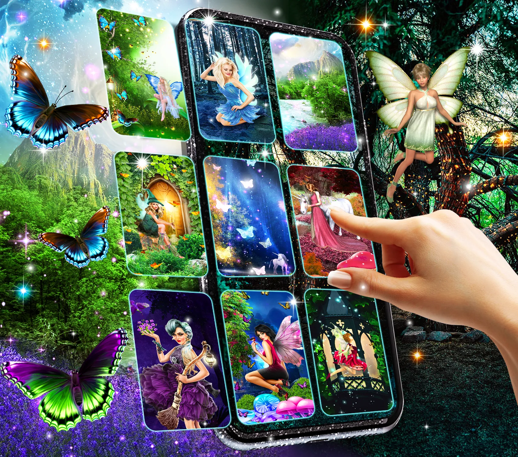 Magical forest live wallpaper | Indus Appstore | Screenshot