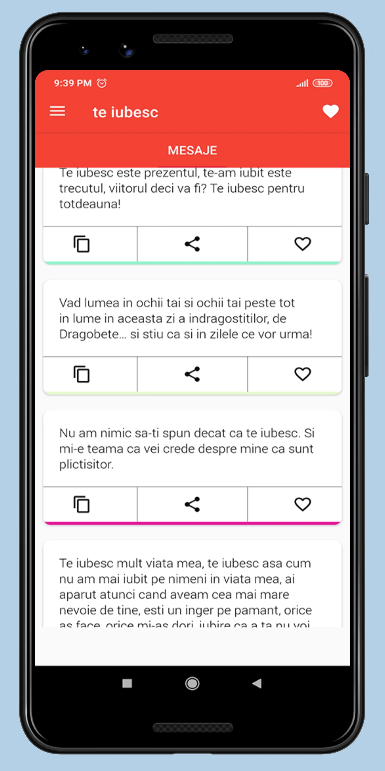 Te iubesc mesaje 2024 | Indus Appstore | Screenshot