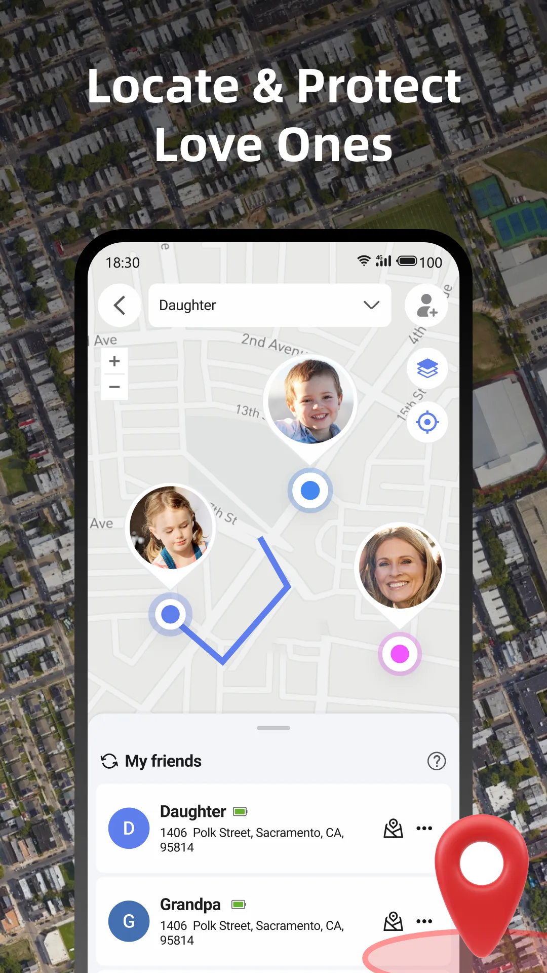 Phone Locator: Family Location | Indus Appstore | Screenshot