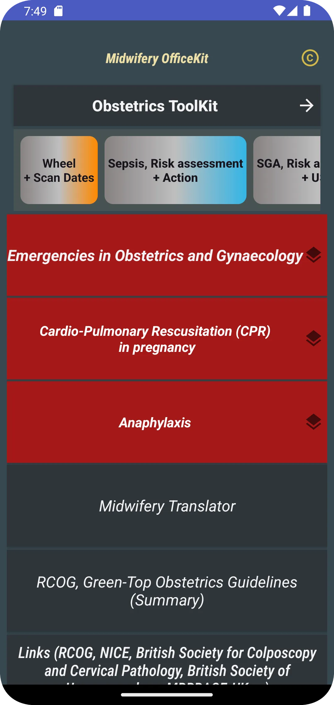 Midwifery OfficeKit | Indus Appstore | Screenshot