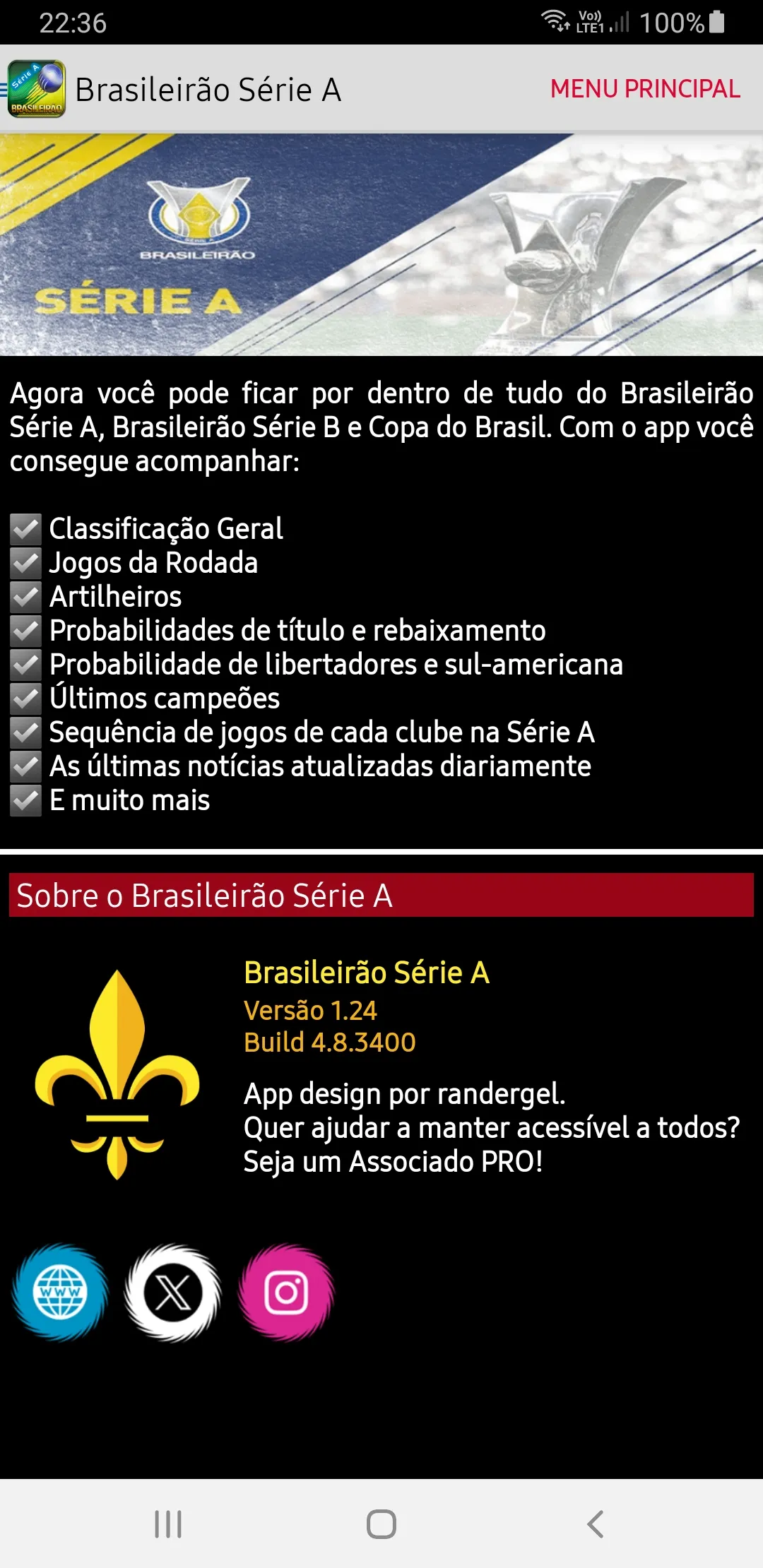 Brasileirão Série A | Indus Appstore | Screenshot